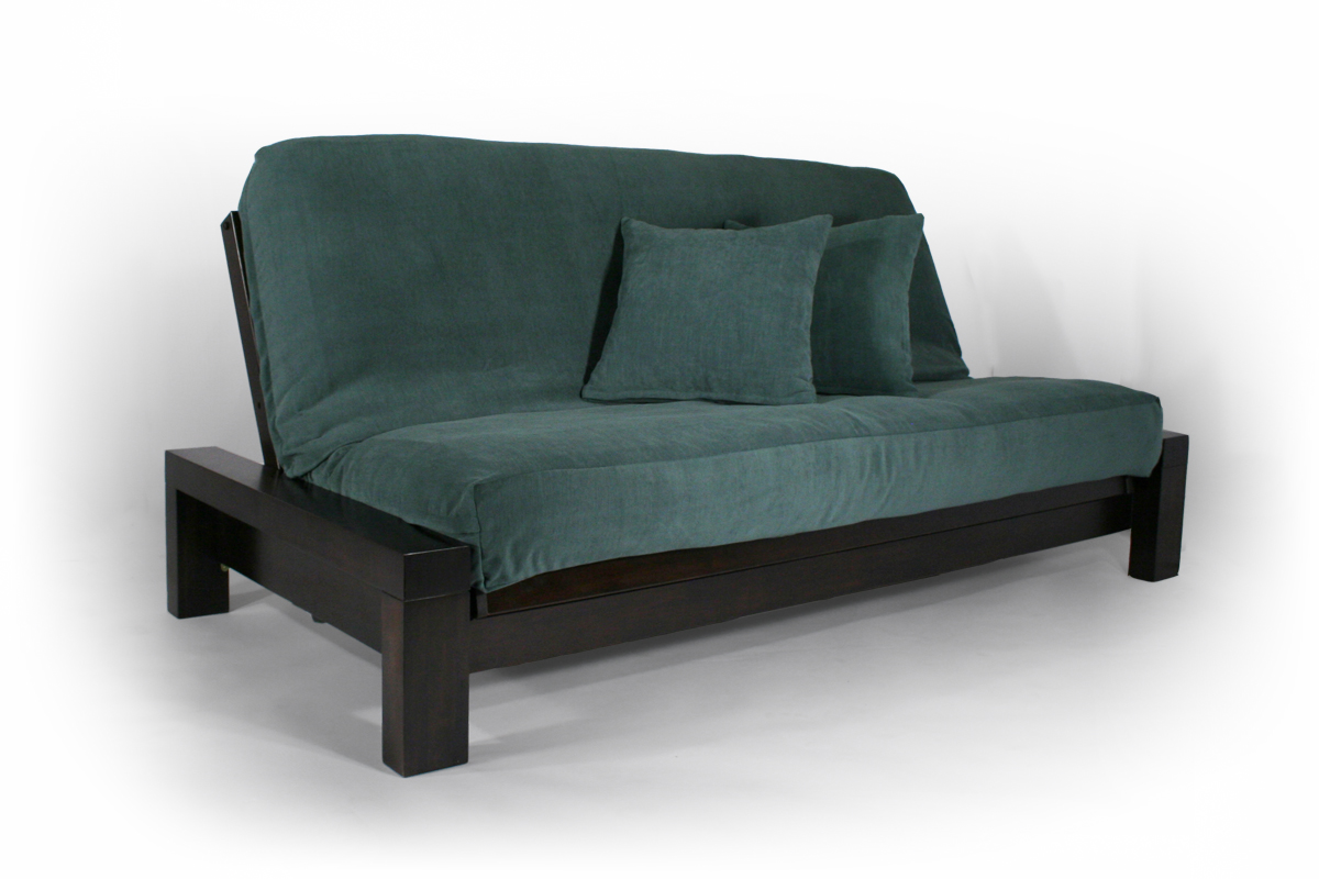 Solid Wood RUSKIN Futon Sofa Bed Frame Futon Frame FULL or QUEEN size 